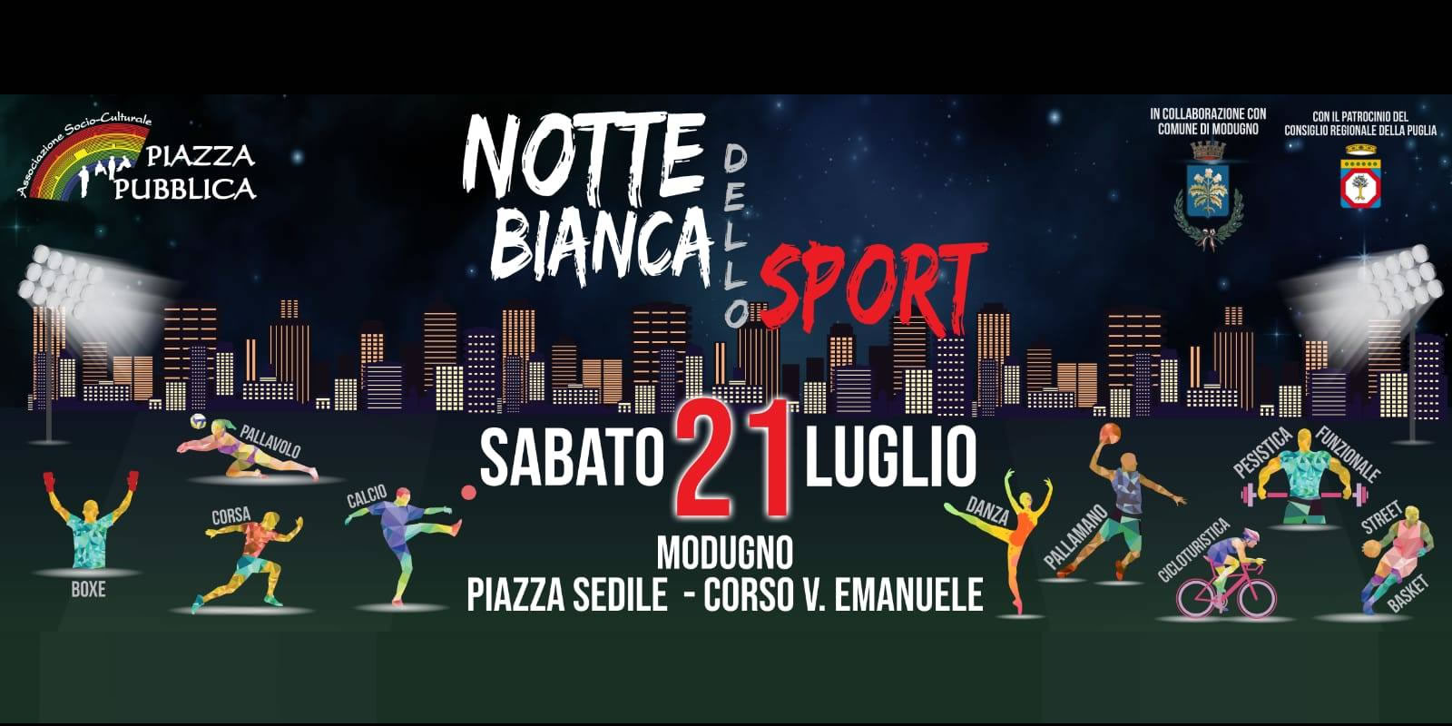 Notte Bianca Dello Sport - Modugno 2018